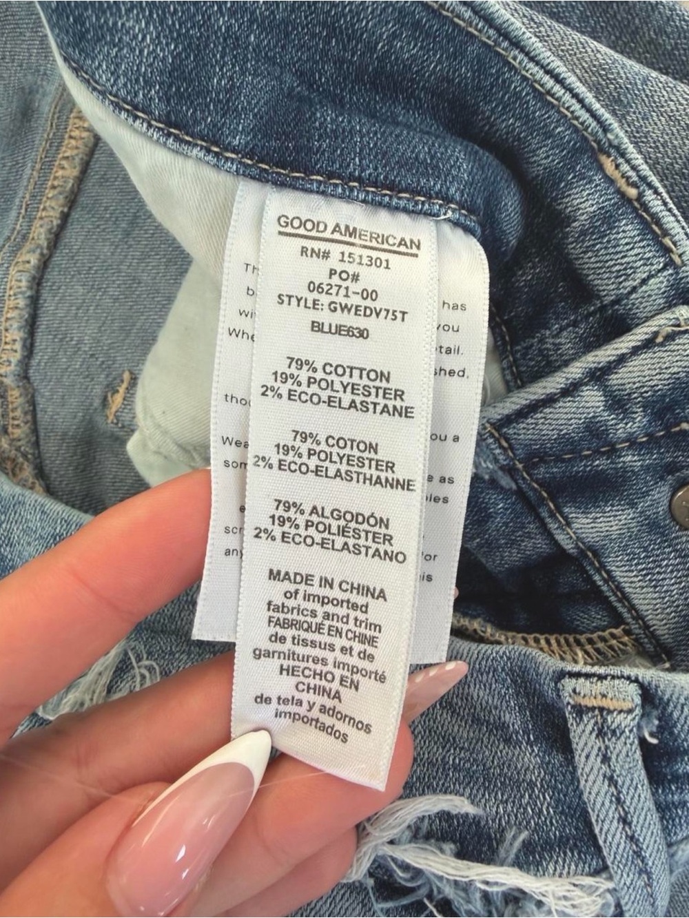 Good American High-Rise Skinny Jeans - Size 10 - Picture 7 of 9